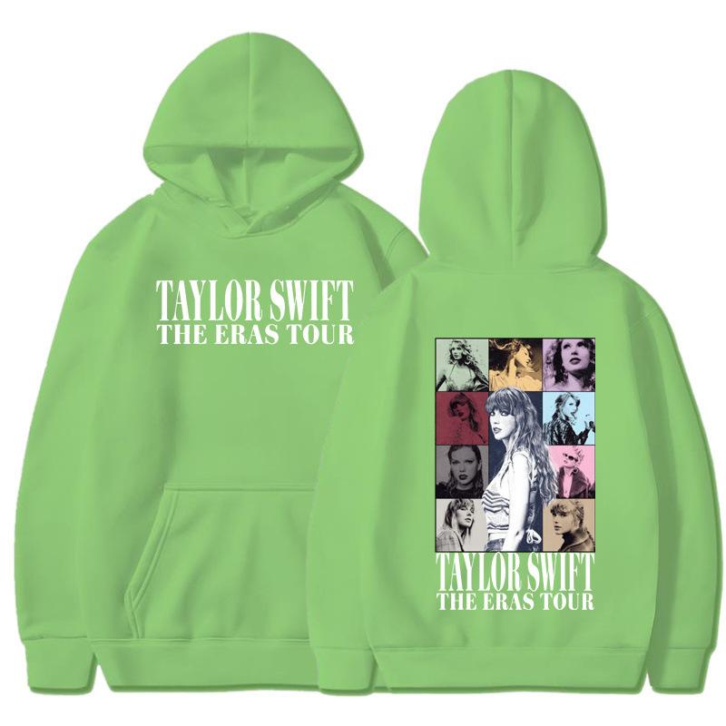 Autumn and Winter New American High Street Taylor Couple with the Same Spoof Character Letter Graffiti Hooded Sweater