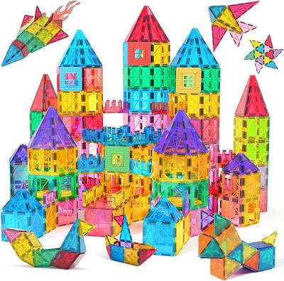 Jasonwell Magnetisches Bauen Magnetisch Konstruierbares Bauen Pädagogisches Spielzeug für Mädchen und Japanisches Magnetisches 3D DIY Bauen Geburtstag Weihnachtsgeschenk