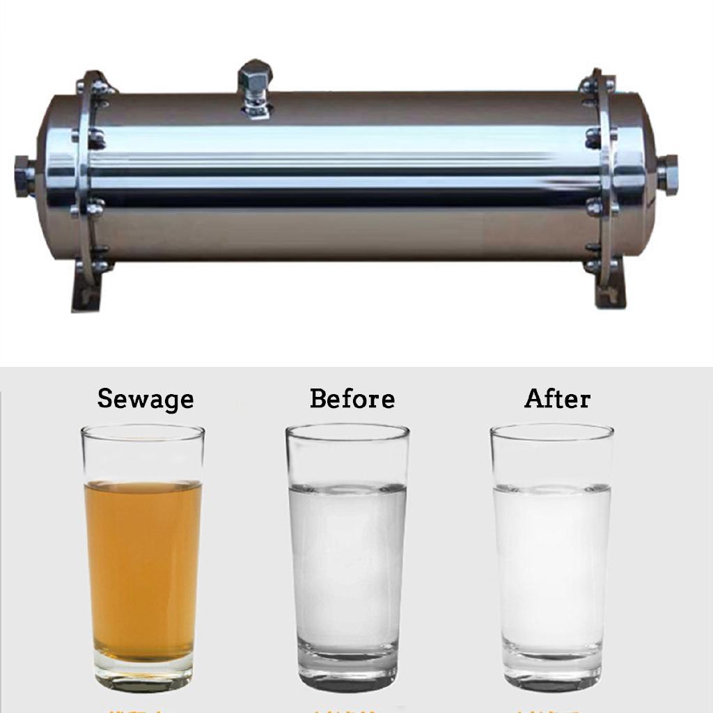 600L/1000L Home Kitchen Drink Gerade UF-Filter Ultrafiltrations-Wasserreiniger 304 Edelstahl-Wasserfilter