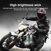 Solar Warning Light Car Rear Collision Prevention Free Breathing Light Motorcycl Electric Vehicle Bicycle LED Tail Flashing Ligh