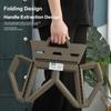Folding Stool Portable Household Plastic Small Stool Outdoor Fishing Camping Matzah Stool Stall Children Small Bench