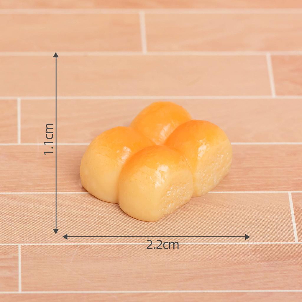 Simulare Mâncare Jucărie Pâine Realistă Prăjitură Model Punct Micro-peisaj DIY Accesorii Decorative Ornamente Miniaturale