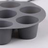Seven-Hole Air Fryer Silicone Pad Griddle Plate Baking Tray Holder Tray Pan Accessories Silicone Cake Mold Kitchen Supplies Tool