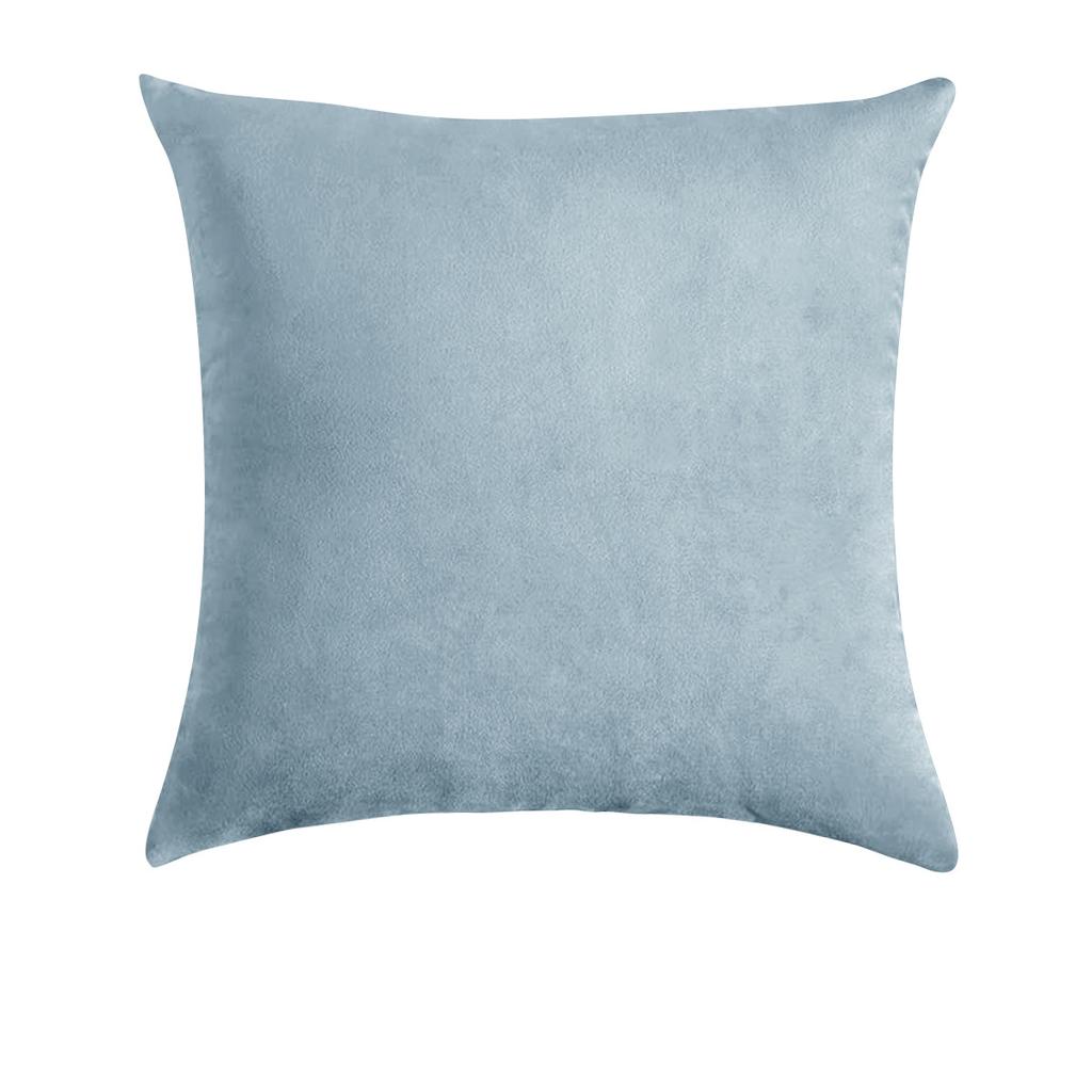 18x18 Inch Velvet Solid Square Pillow Cover Decorative Cushion Case for Sofa Bedroom Car Living Room 45cm