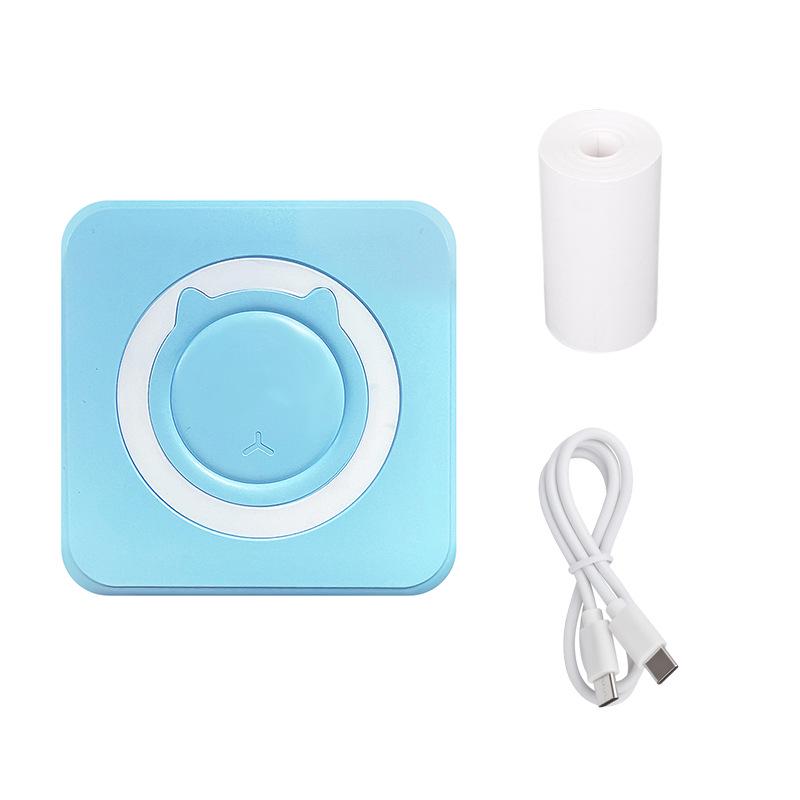 Cross-border Student Pocket Mini Inkless Photo Printer for Data Label and Question Search