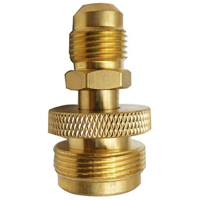 Connection Regulator Adapter Accessoty Brass Camping Grill Stove Parts Cansiter Convert Fitting Garden Brand New