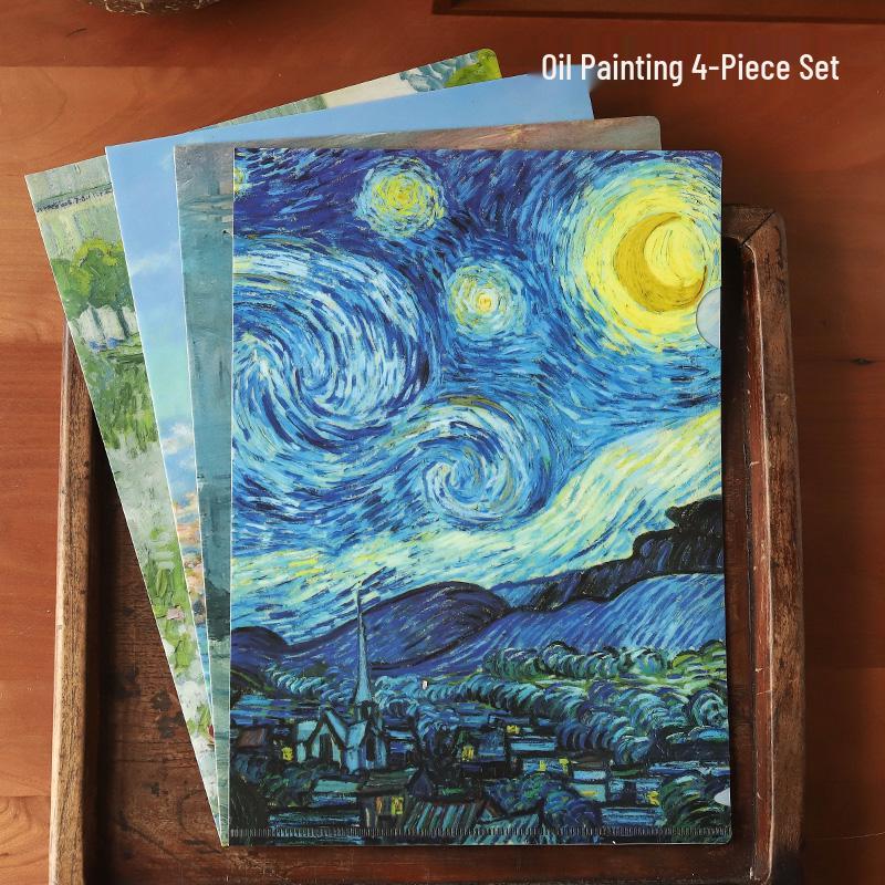 Lantingji Xu A4 Folder: Chinese Calligraphy & Painting Storage Album