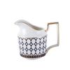 Nordic Ins Bone China Coffee Cup Golden Handle Coffee Pot Ceramic High Grade Milk Tea Pot Creative Afternoon Tea Black Tea Cup