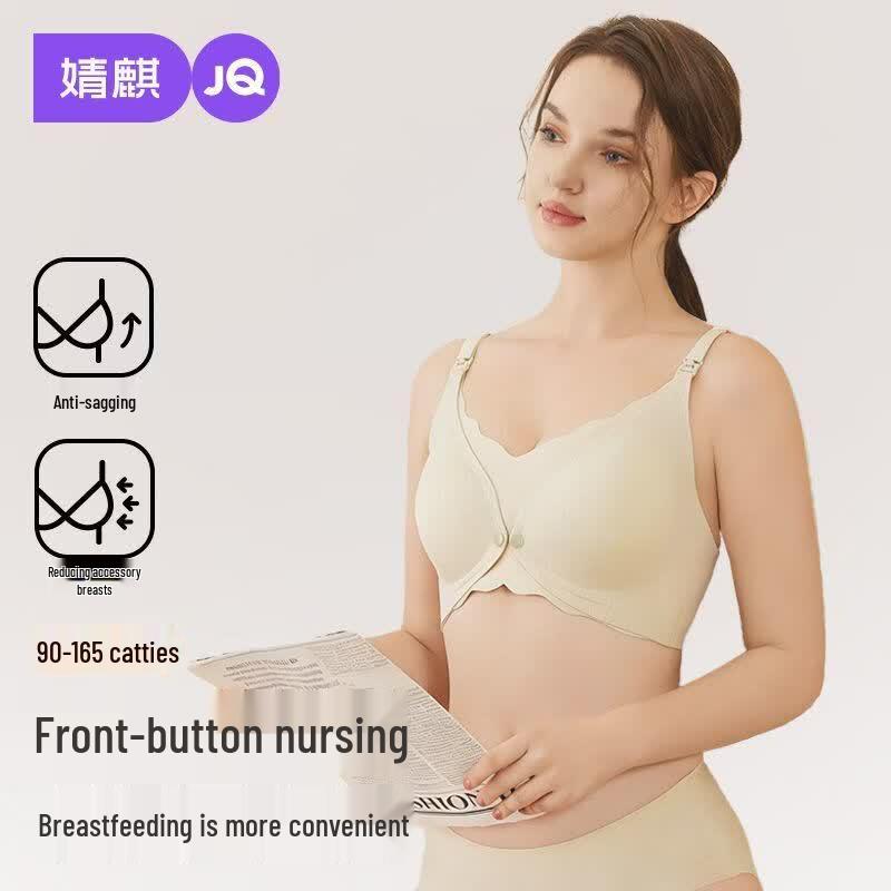 JOYNCLEON Maternity Summer Thin Nursing Bra XXL
