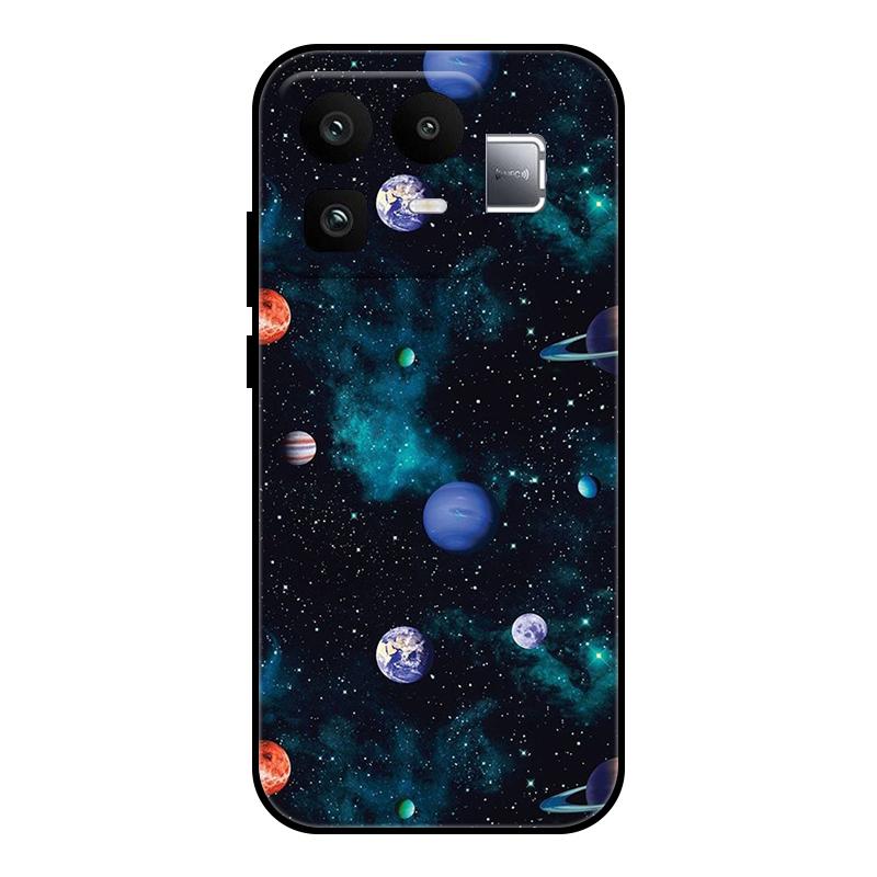 For Realme Neo8 Case Luxury Silicone Space Painted Soft Bumper for Realme Neo 8 RMX8899 Phone Cover TPU Funda Starry sky Cartoon