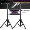 Home KTV 12-15 Inch Speaker Metal Tripod Stand for Meetings and Audio Setups