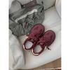 2 autumn and winter new warm cotton shoes round head retro versatile velvet board shoes casual women's snow boots men