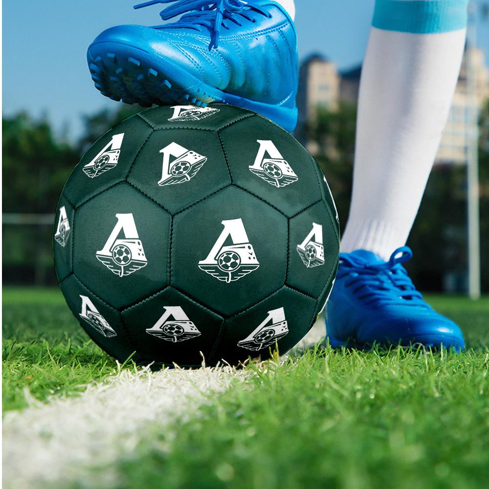 Lokomotiv Moscow Theme Size 5 Match Soccer Ball Professional Outdoor Football Soft Touch Training Ball