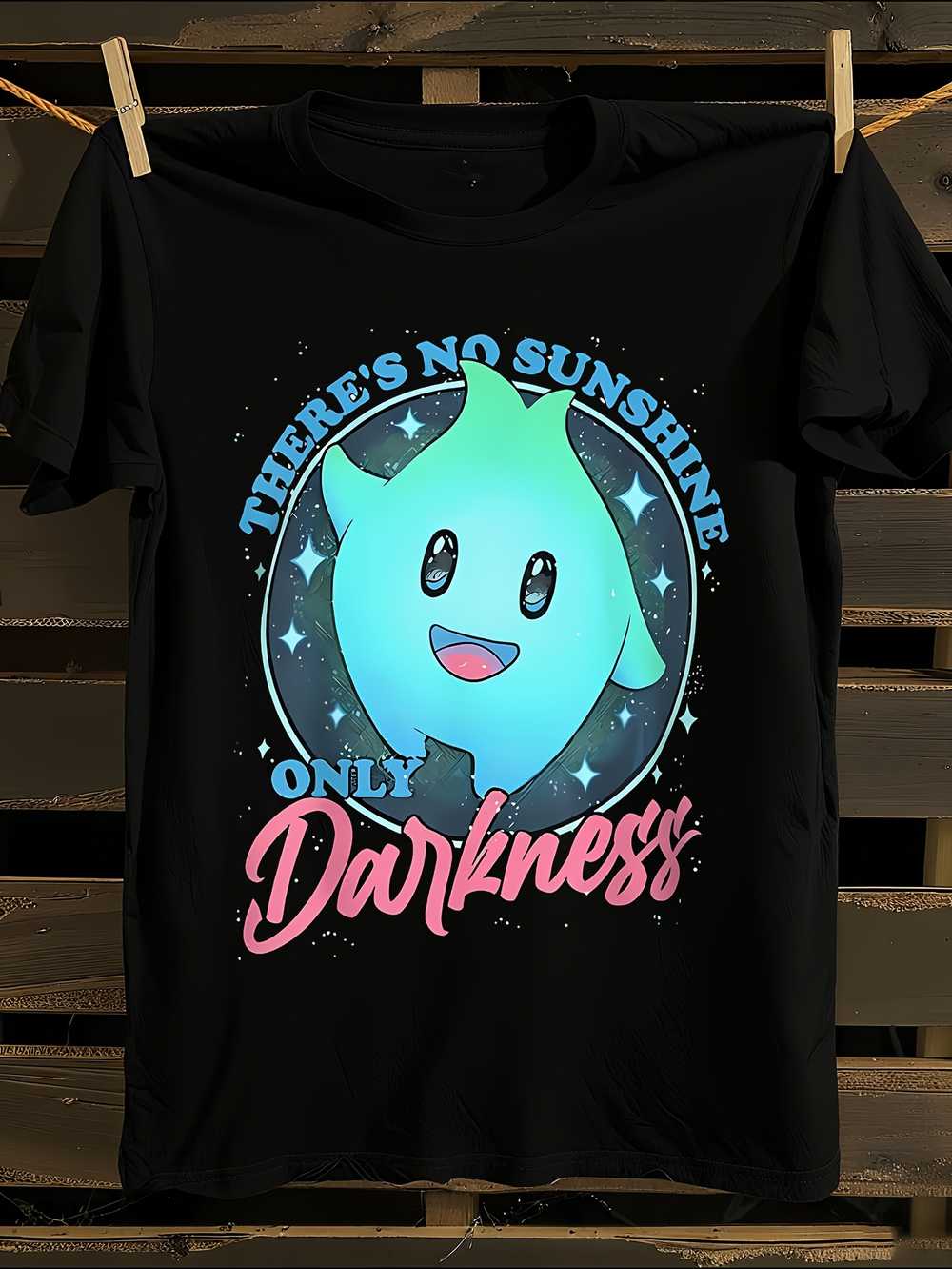 Lumalee  There s No Sunshine Only Darkness  T-Shirt XXXL