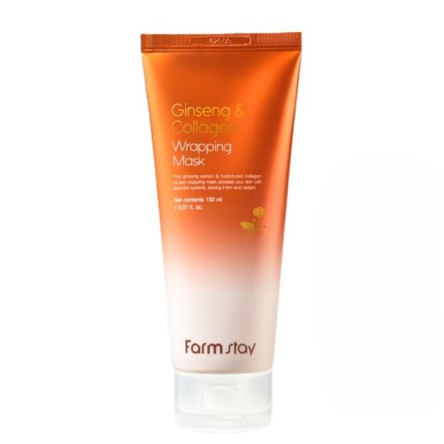 [Farmstay] Masque Enveloppant Ginseng & Collagène 150ml