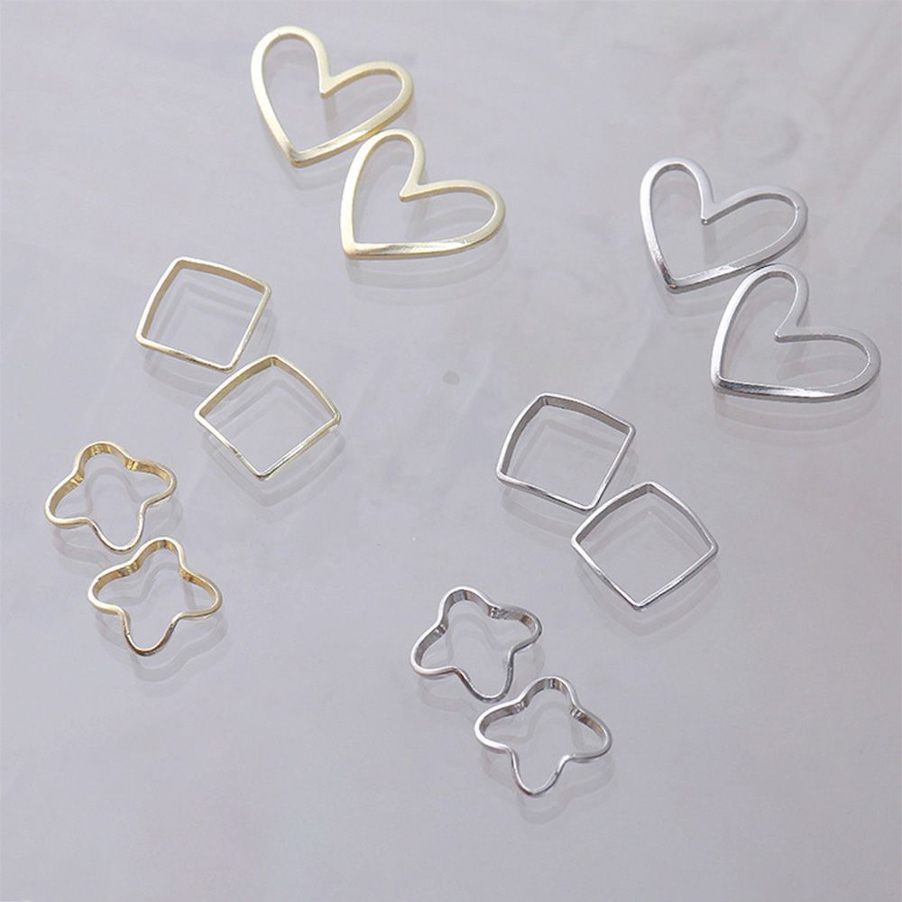 

Metal Frame Nail Art Ornament Hollow Rivet Jewelry Manicure Accessories DIY Nail Art Decorations 3