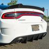 Dal 2015 al 2021 Per Dodge Charger SRT Lip Diffusore Spoiler Posteriore Splitter Inferiore Protezione Nero Lucido O Aspetto Fibra di Carbonio