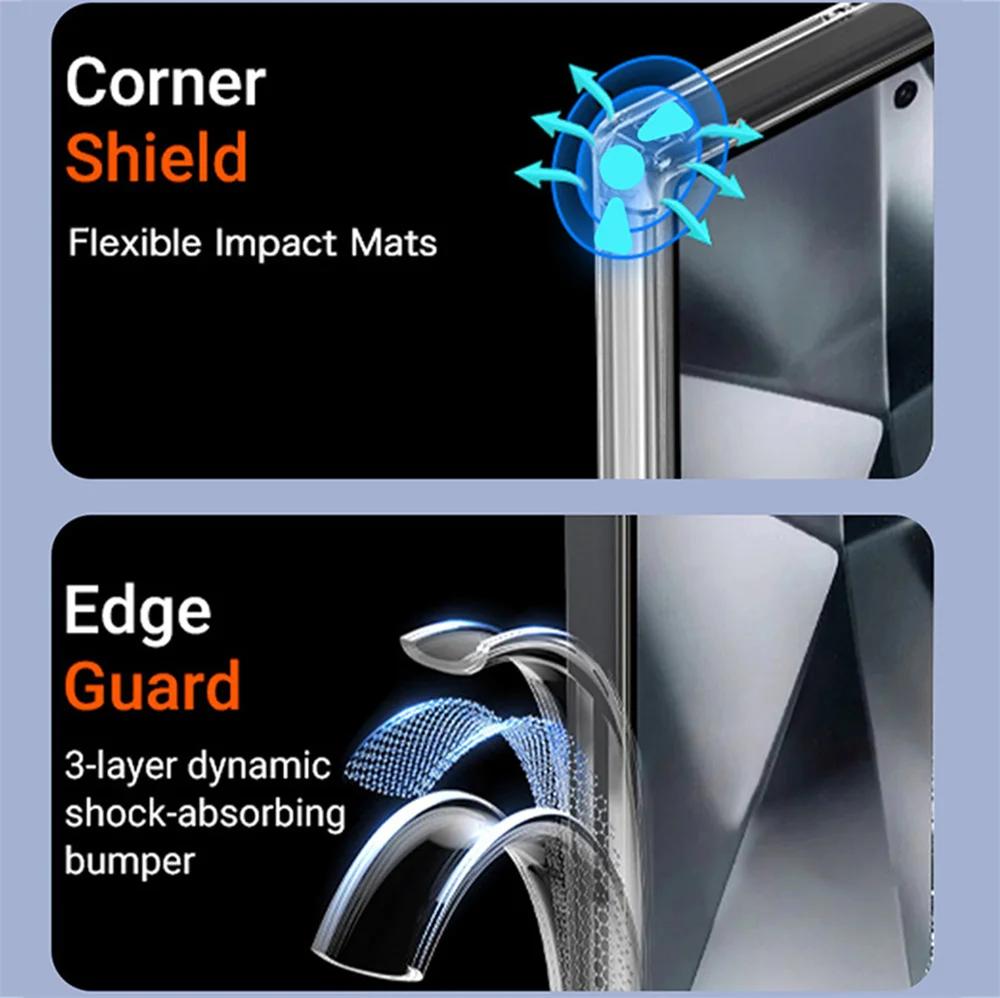 Transparent TPU Samsung Galaxy S25 Ultra Phone Case S25 S24 S23 Ultra for Samsung S22 Case S23 Fe S21 S22 S24 Plus Ultra Cover