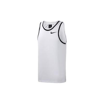 Hızlı Kuruyan Nefes Alabilen Basketbol Atlet Erkek Üstler Beyaz AQ5592-100