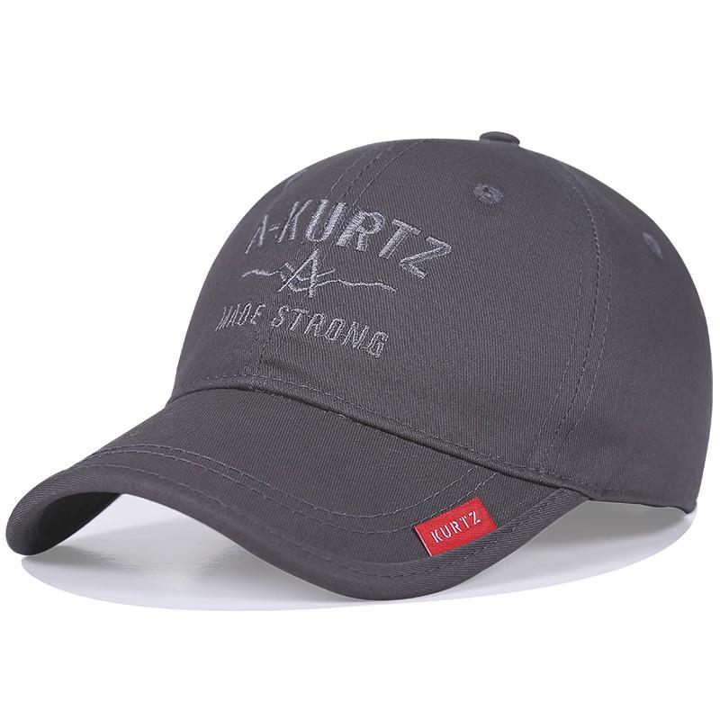 Trendy Style Baseball Cap for Men - Fashion Adjustable Snapback Hat -Sun Protection & Face Slimming Design - Perfect for Outdoor