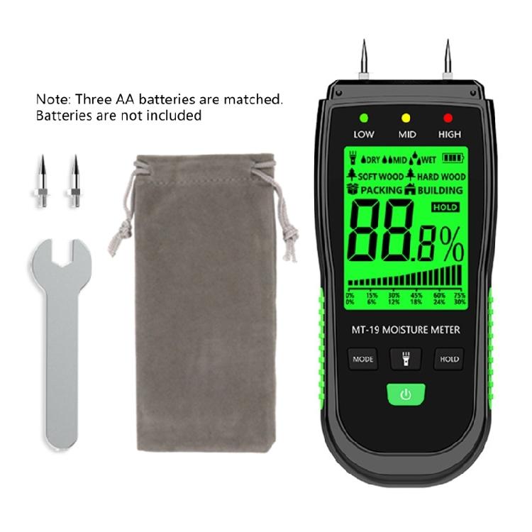 Ergonomic Wood Moisture Meter Measurement Tool Humidity Tester Analyzers Gauge With Quick Response For Immediate Result