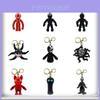 Haoan Doors Figura Roblox Chaveiro Pingente Para Sua Bolsa Ou Chaves Assustador E Fofo Material De Borracha Macia Pvc!