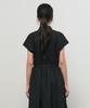 General Idea Dolman Sleeve Belted Long Dress [Black] / Gf2Lop513