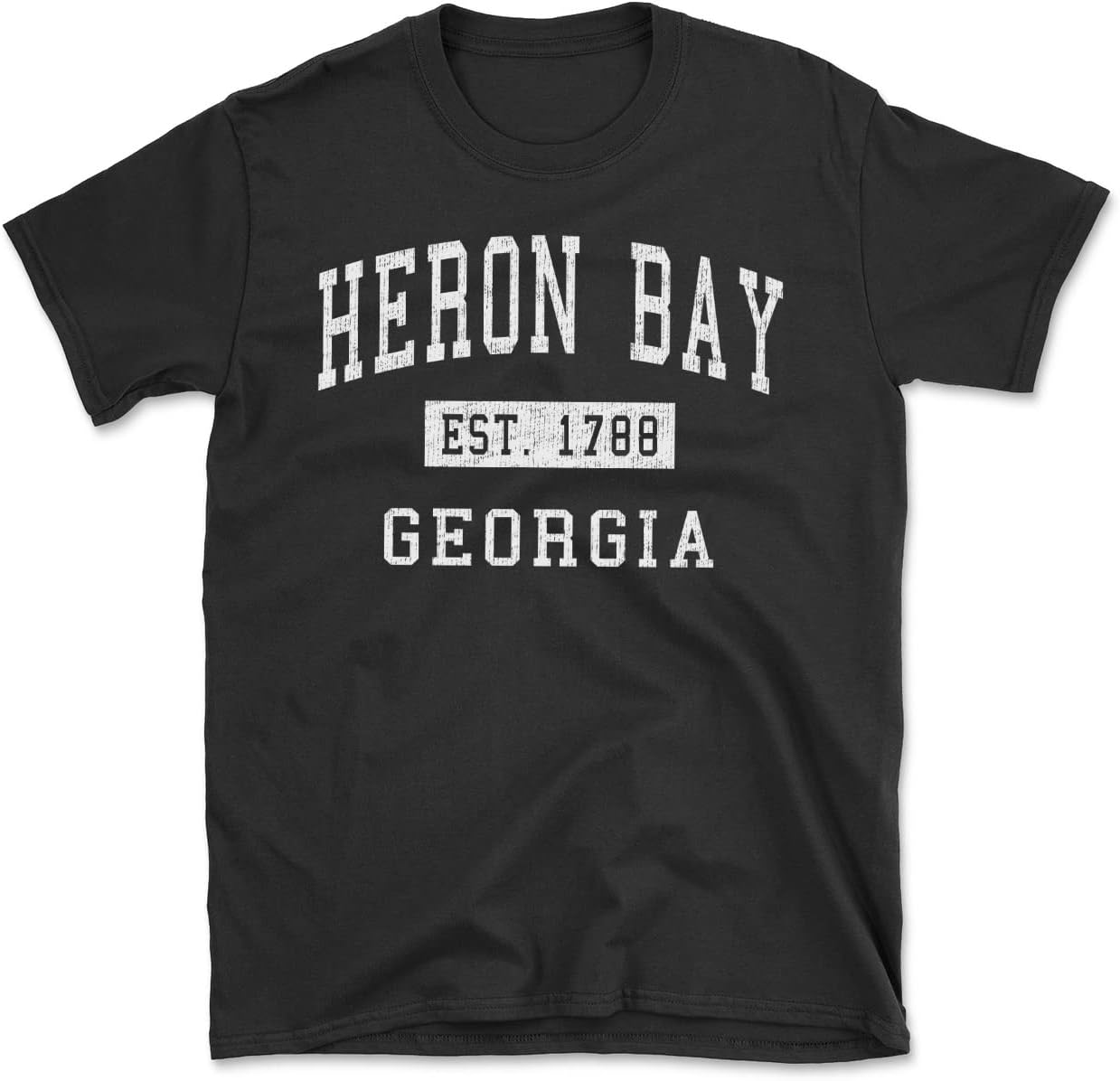 Heron Bay Georgia Classic Established Men s Cotton T-Shirt Unisex T-Shirt L