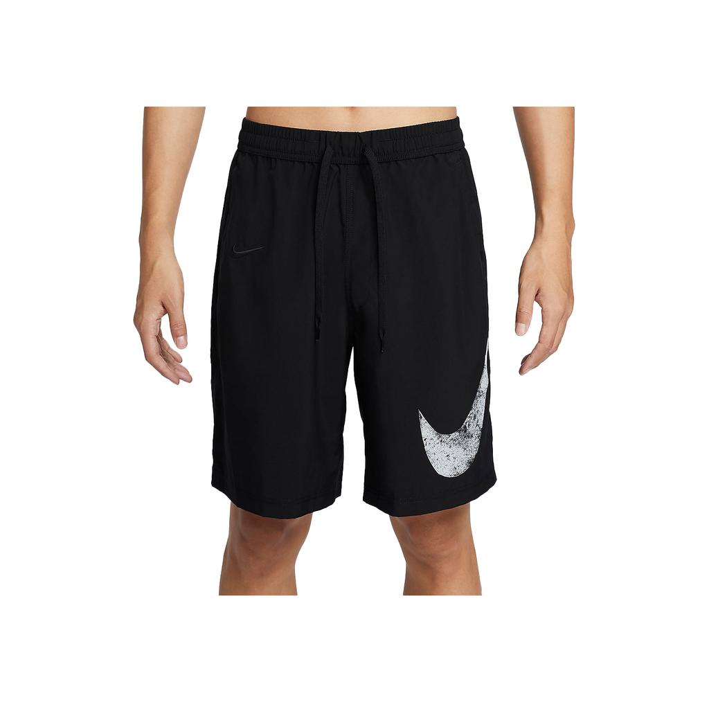 Nike Dri-Fit AW Dri-Fit Mens Quick-Dry Unlined Fitness Five-Point Casual Shorts Men Shorts Black HQ1578010