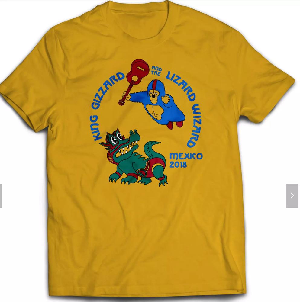 Playera King Gizzard & The Lizard Wizard Kemonito T Shirt Full Size S-5XL Unisex T-Shirt S