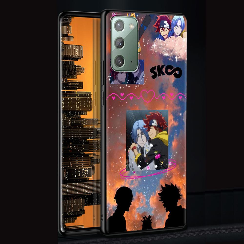 Husă SK8 The Infinity pentru Samsung Galaxy Note 20 Ultra 10 Lite 9 8 A12 A52 A51 S20 FE A50 A71 A21s Negru Moale Telefon Coque