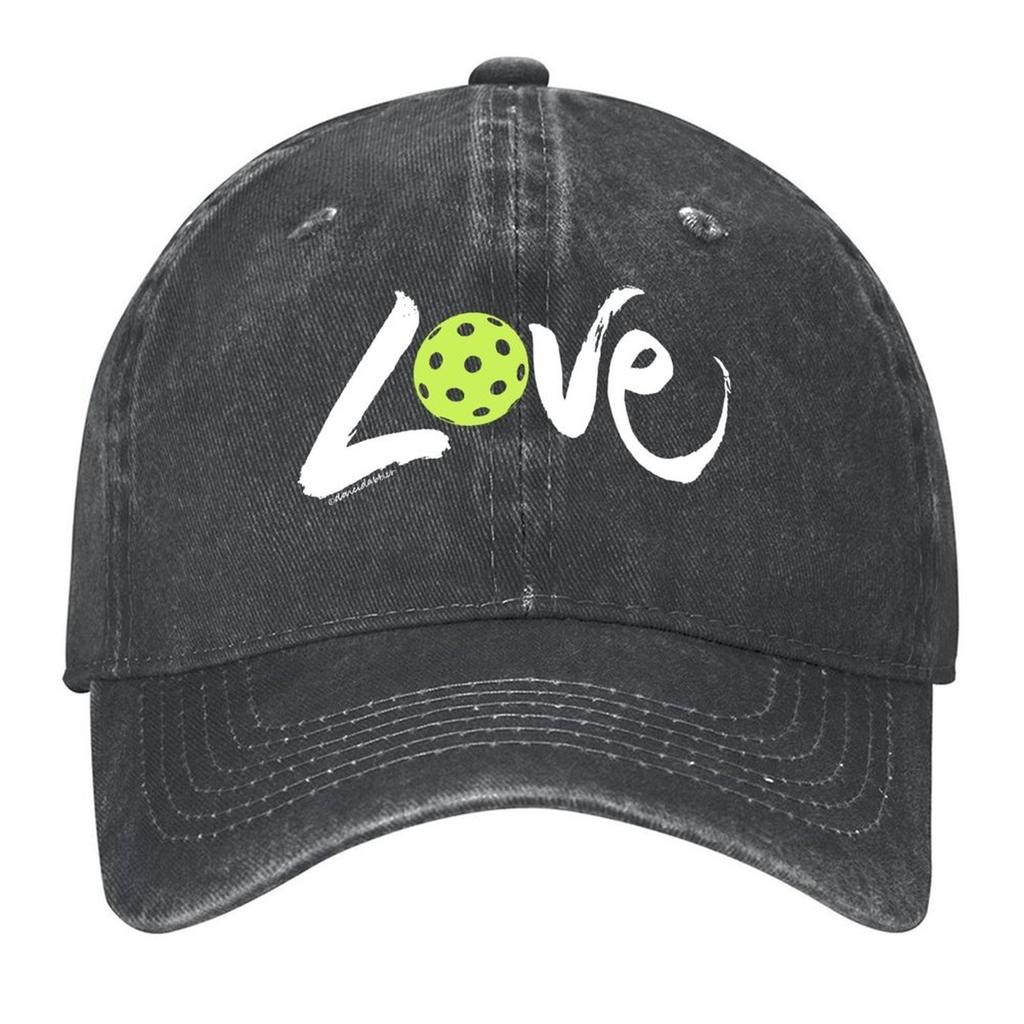 2026 Pickleball Love (white Lettering) Baseball Cap |-F-| Golf Hat Hat Men Streetwear Women's Men's