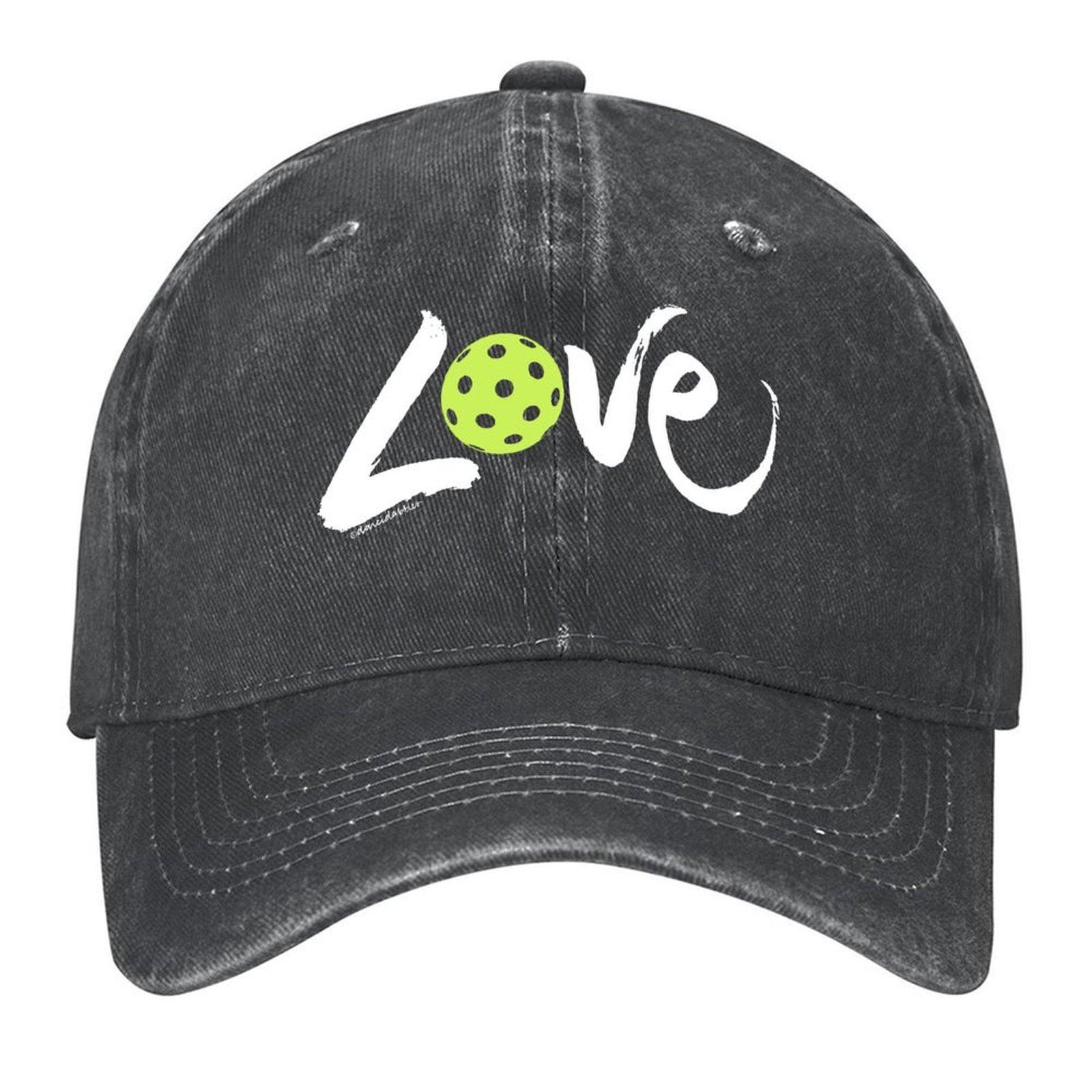 2026 Pickleball Love (white Lettering) Baseball Cap |-F-| Golf Hat Hat Men Streetwear Women s Men s