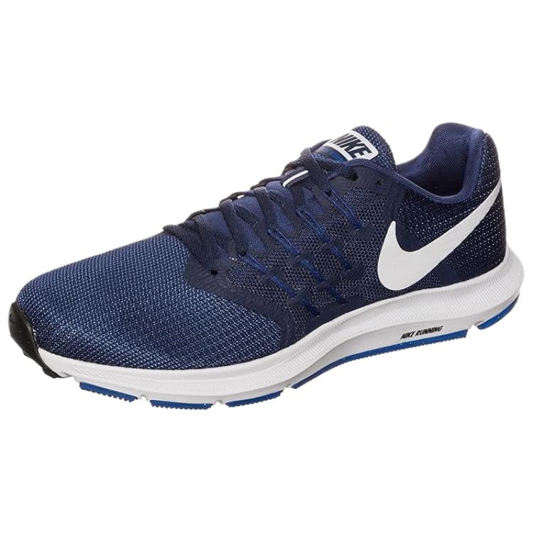 Nike Run Swift Versatile Comfortable Durable Low Top Running Shoes Men Sneakers Dark-Blue 908989-402