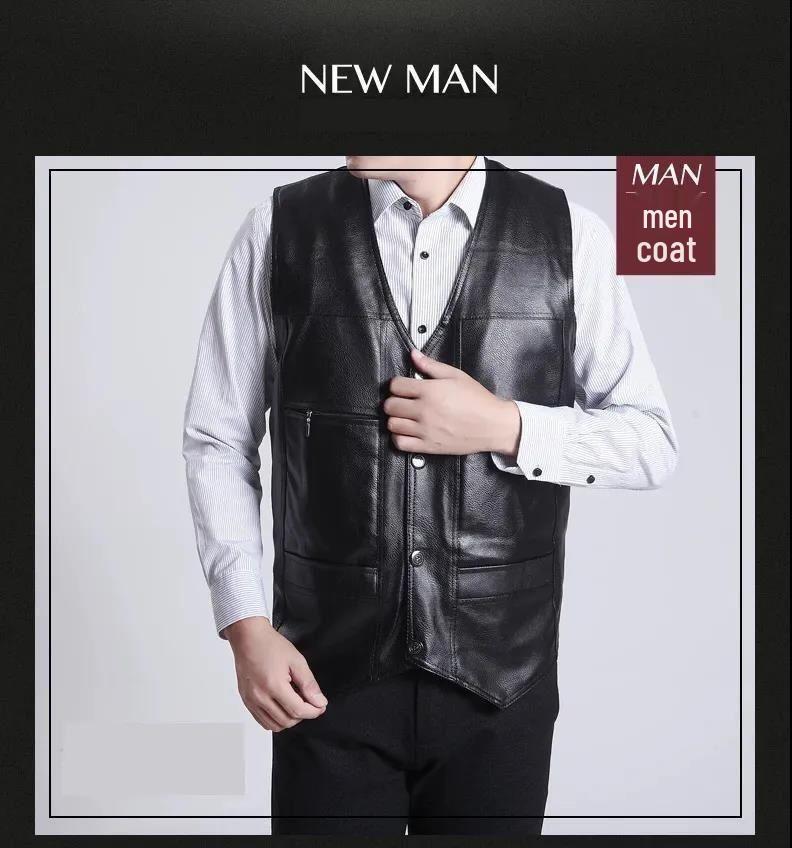 Warme Arbeitsweste mit Samtfutter für Herren - Herbst/Winter Lässig Ärmellos