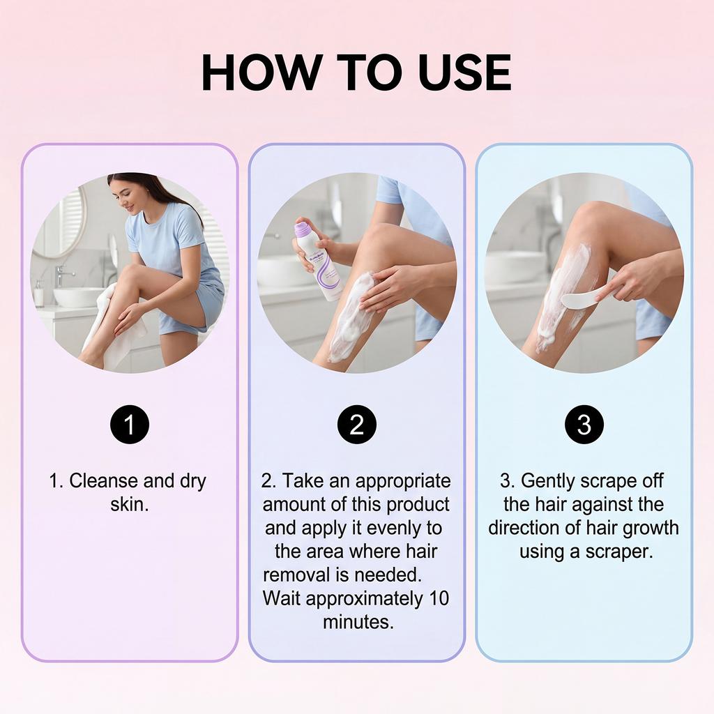 Mousse Removedor de Pelos Corporais Suave Cloudsense 140ml Remoção Rápida Suave Indolor Adequado para Uso no Corpo com Ferramenta Aplicadora