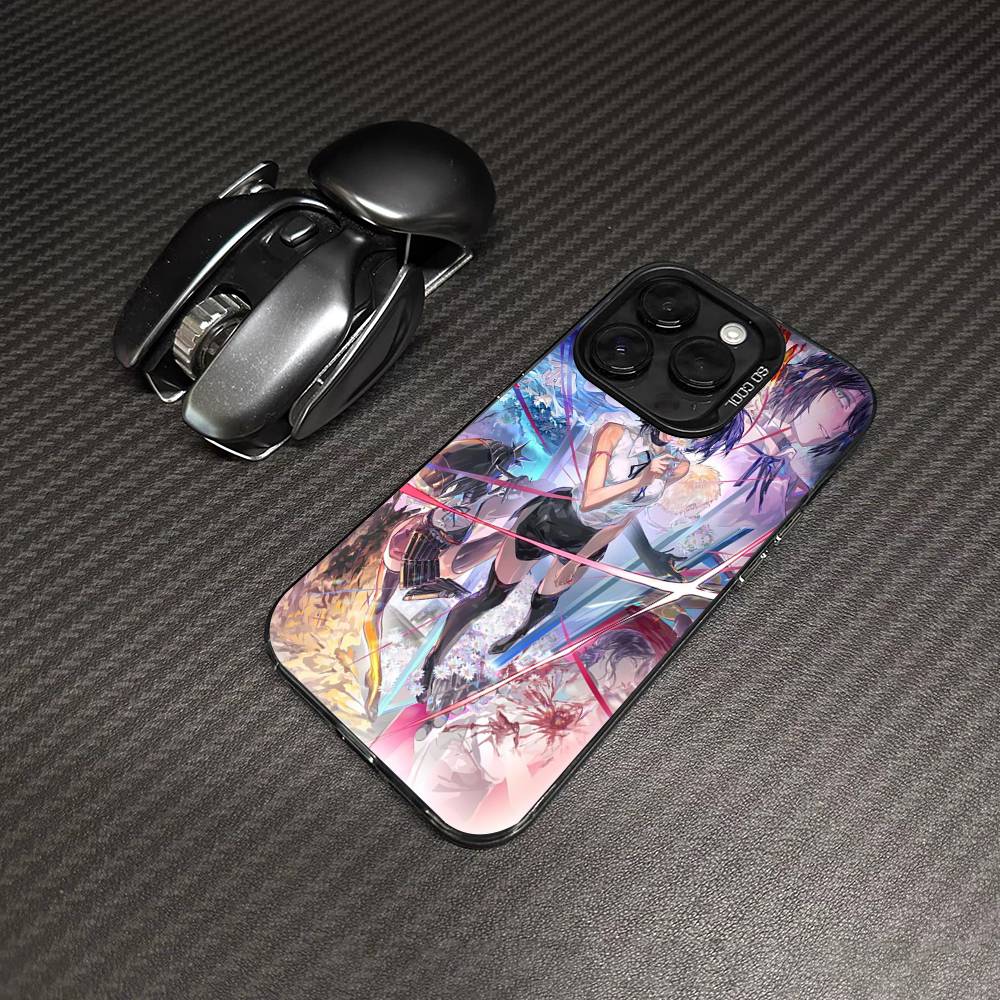 Chainsaw Man The Movie Reze Arc Phone Case Color Silver Shell For lPhone 17 16 16e 15 14 13 12 11 Pro Max Plus
