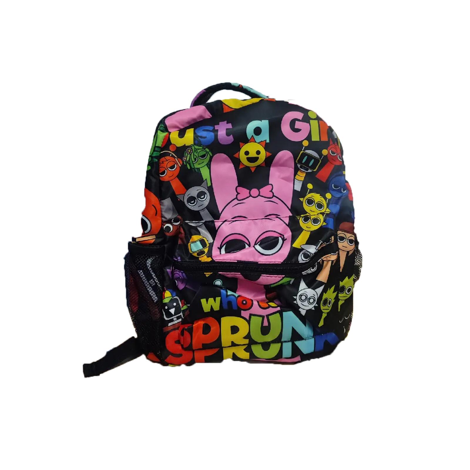 

Вместительный рюкзак с принтом для учеников начальной и средней школы One Size