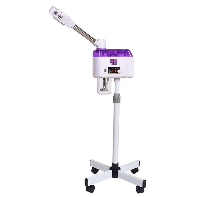 

Oxygen Injector Facial Steamer with Cold/Hot Mist & Scent Option – Single & Double Tube for Hydrating & Moisturizing US Standard