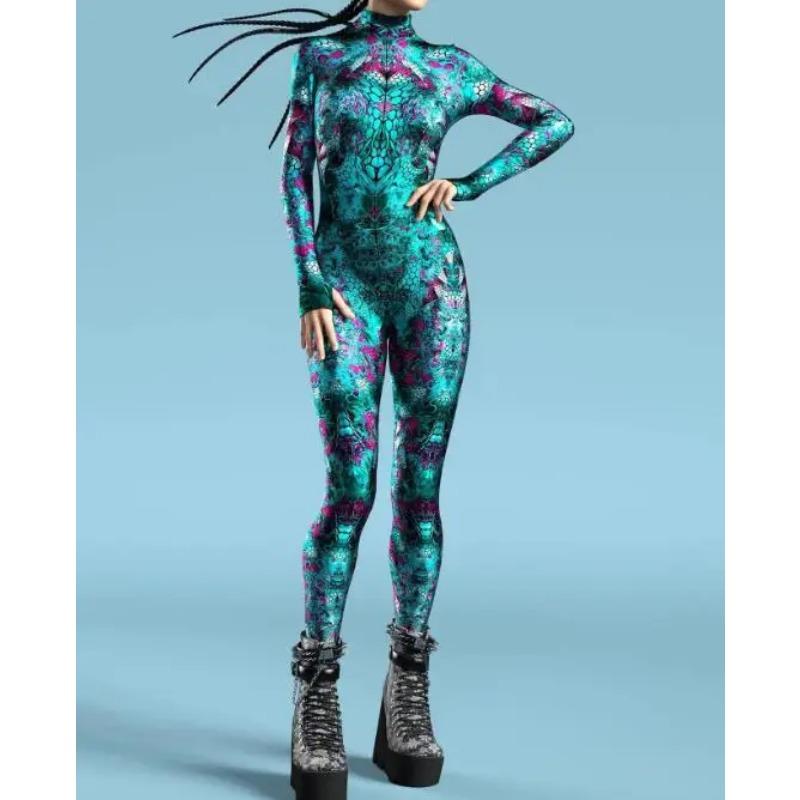 

Комбинезон с 3D принтом, женский сексуальный комбинезон из рыбьей чешуи, костюм русалки для косплея, костюм зентай, костюм для вечеринки на Хэллоуин, боди для выступлений S слоновая кость