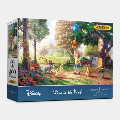 Winnie the Pooh Balloon (Canvas) Jigsaw Puzzle Disney 500 Pieces