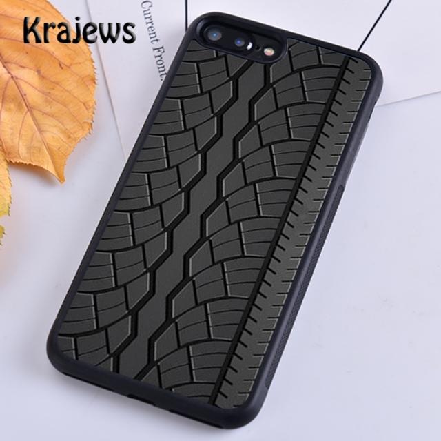 

Car Tire Tyre Tread For iPhone 17 Air 16 Phone Case Cover 15 14 plus 12 13 pro max coque Shell Fundas iPhone 12or12pro