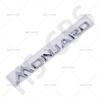 1Pcs 3D ABS MONJARO Letter Logo Auto Tailgate Emblem Monjaro Car Rear Trunk Badge Side Fender Decal Car Styling Auto Accessories