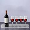ABWR-Shot Glass Display Rack Bar Wine Drinks Cup Storage Carrier Tasting Serving Tray Single Row
