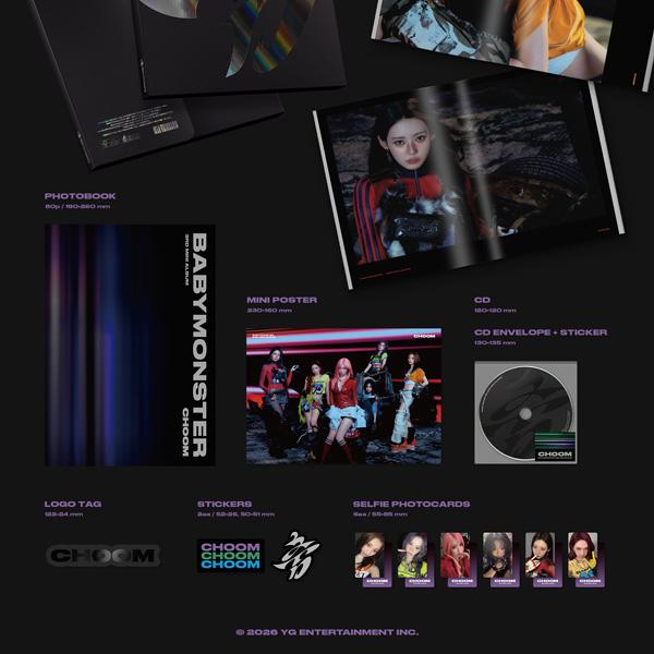 BABYMONSTER 3rd MINI ALBUM [CHOOM]