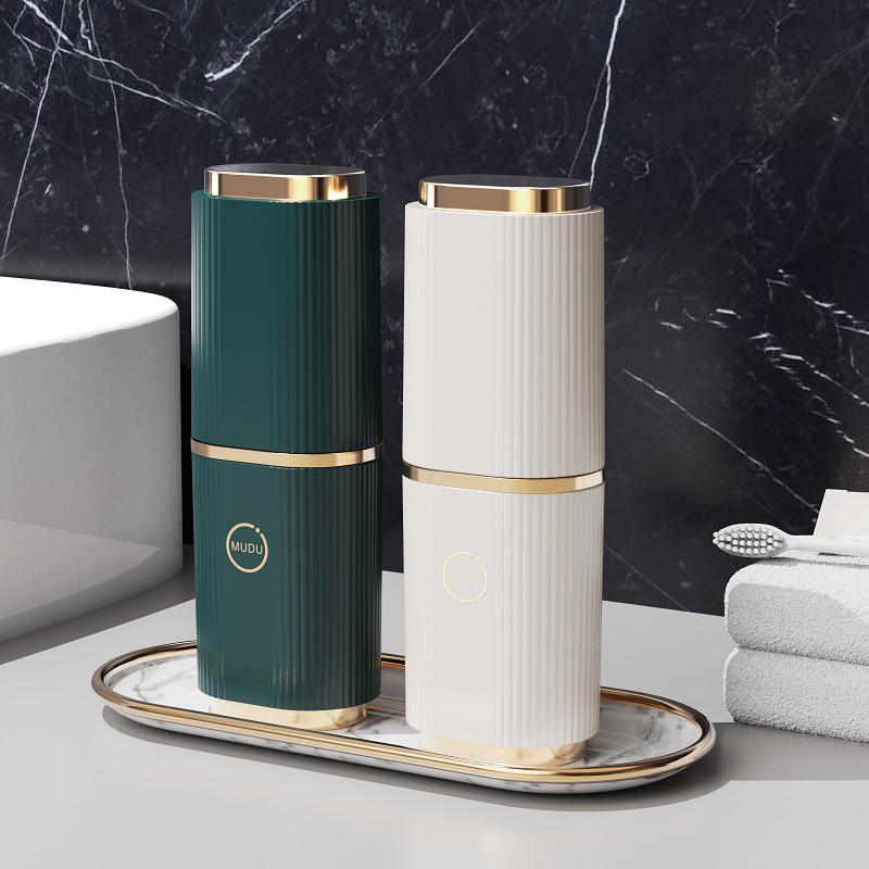 Portable Luxury Travel Toothbrush & Toothpaste Holder Set