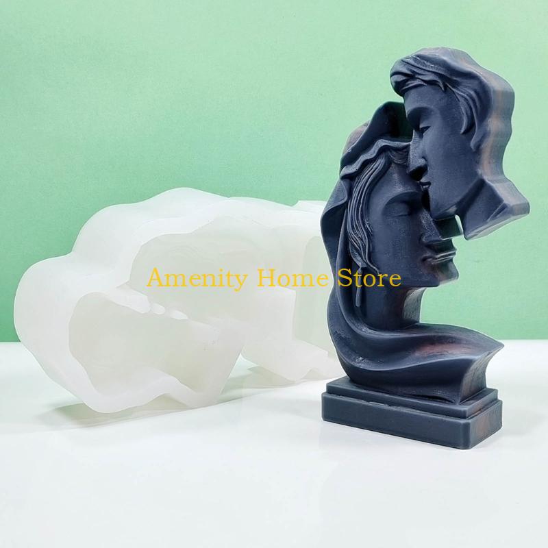 F26C Mould Resin Casting Molds DIY Silicone Mould Geometric Mold Silicone Mold Handicrafts for Candle Making