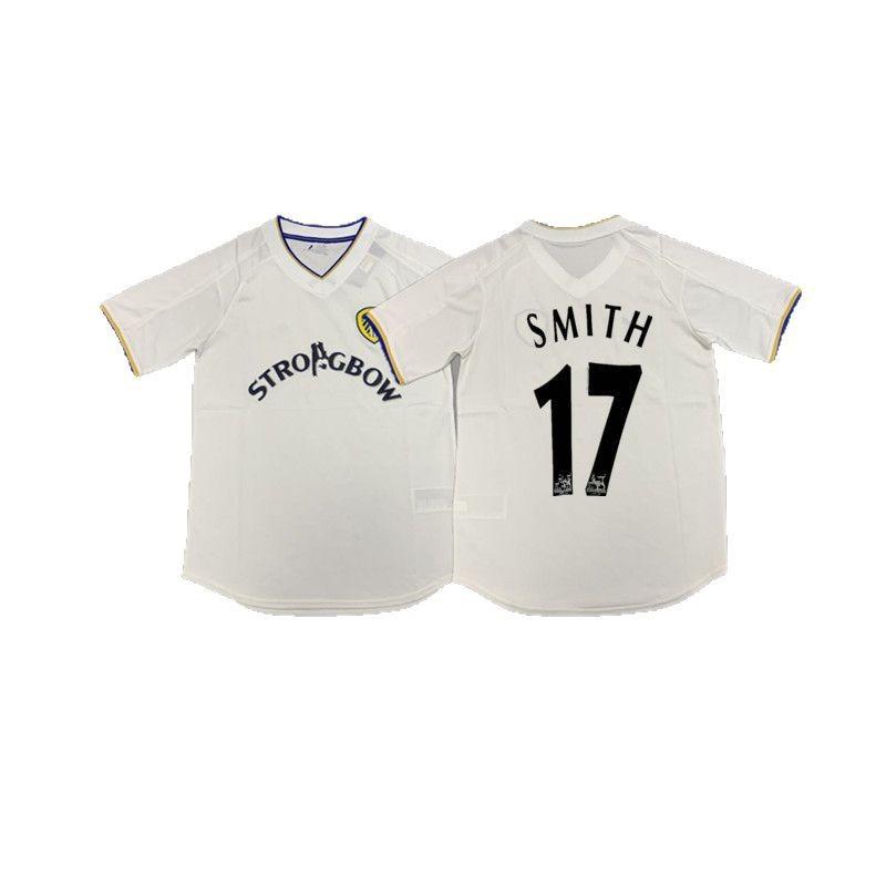 Leeds L Retro Jersey Football Jersey Classic Nostalgic Cowell Smith Jersey Game Training Jersey Short Sleeve