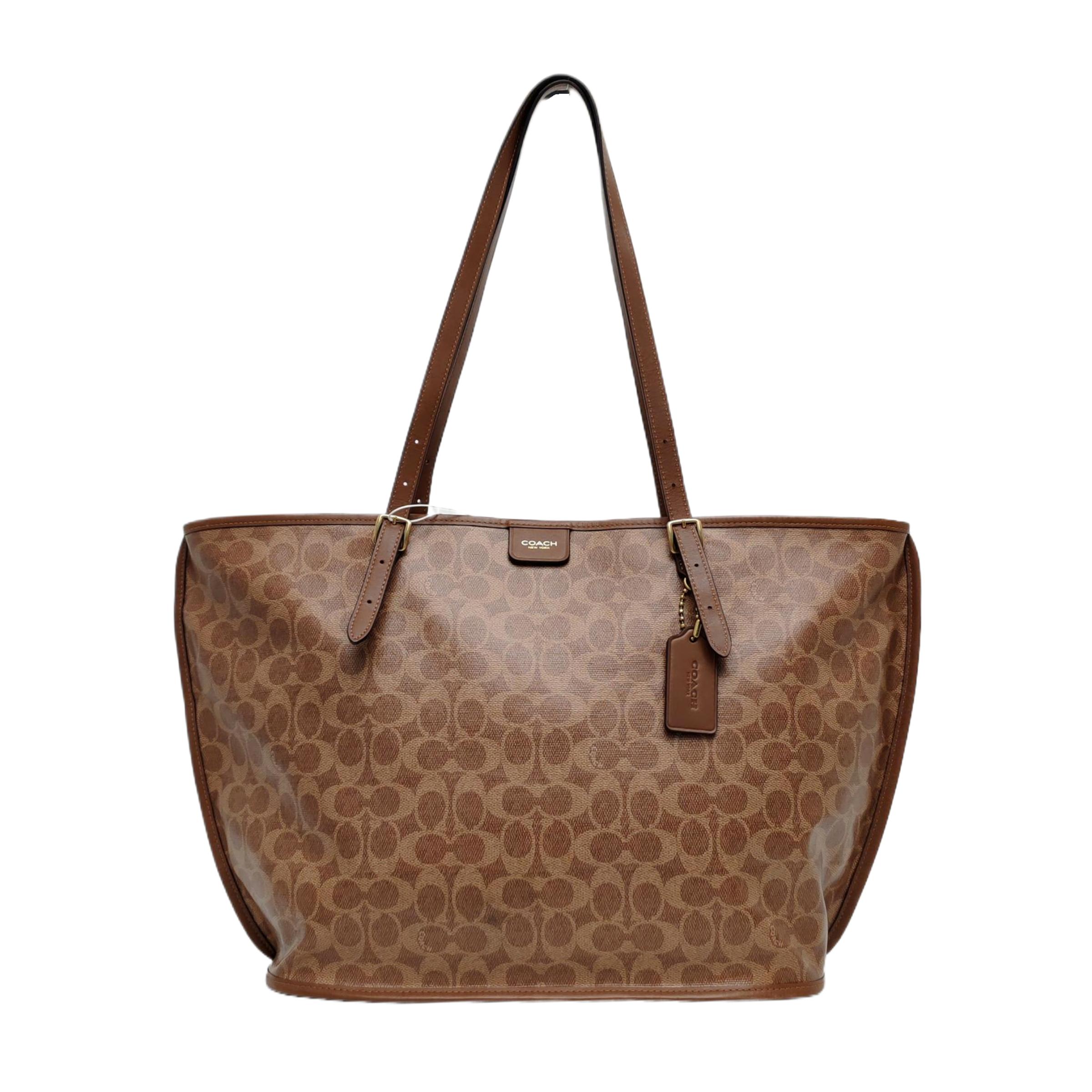 [Pre-Owned] Taxi 36 Classic Logo Tote Bag - Very Good #G2173M ONE SIZE