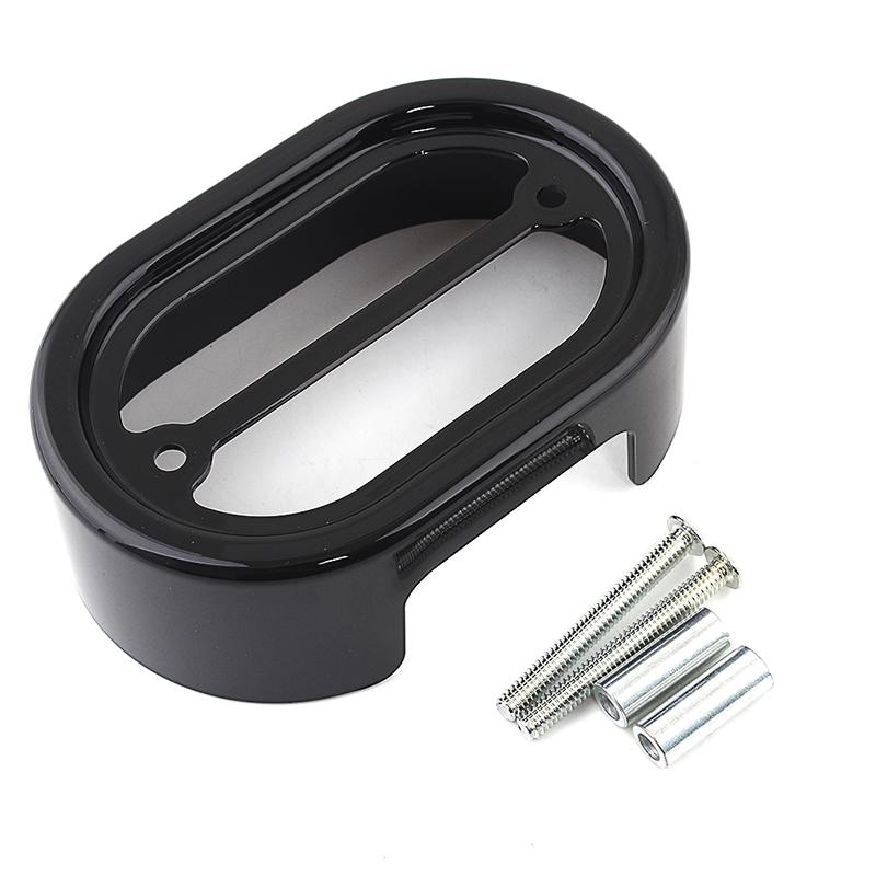 Chrome/Black Voltage Regulator Cover For Harley Softail Breakout Fat Boy Heritage Rocker CVO 2001-2017 Motorcycle Accessories